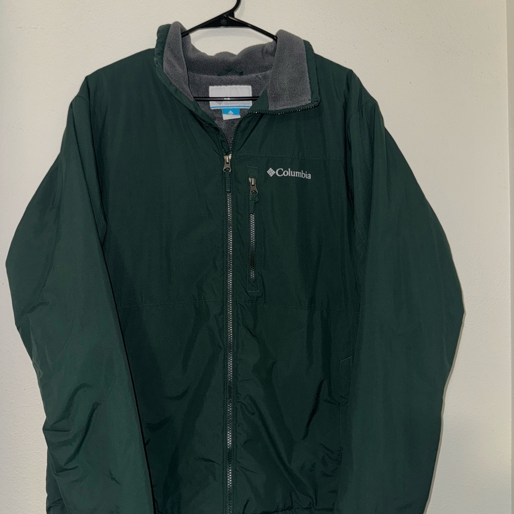 Columbia Men's Dark Green Performance Jacket